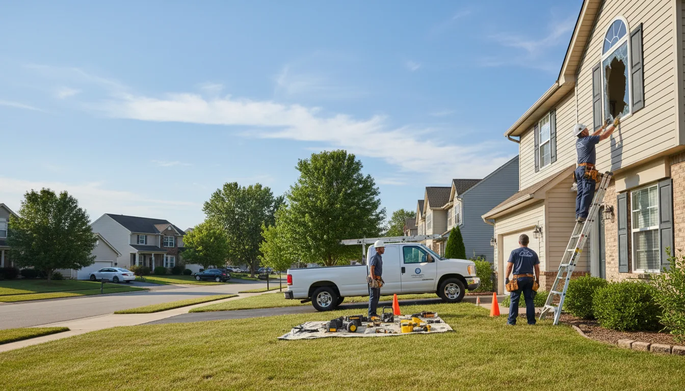 Expert window installer providing residential service in Creve Coeur, MO
